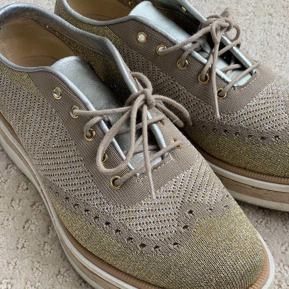 Apostrophe Lace-Up Platform Sneakers - EU 36 - Picture 4 of 15